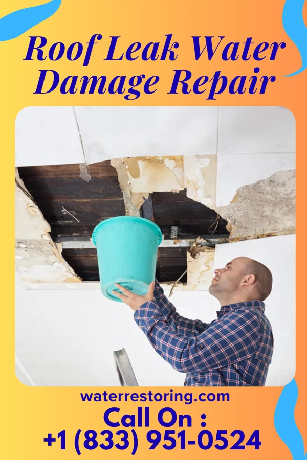 Roof Leak Water Damage Repair in St. Bernice, IN